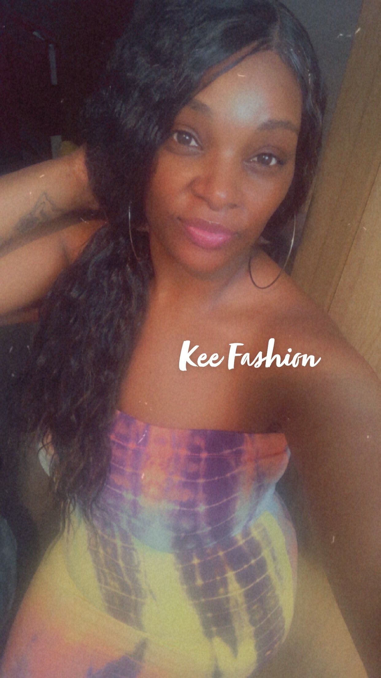 Tie Dye Tube Dress